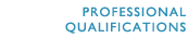 professional qualifications